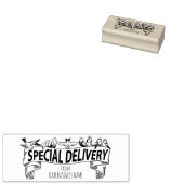 Speciale levering van aangepaste bedrijfspakketten rubberstempel (Gestempeld)