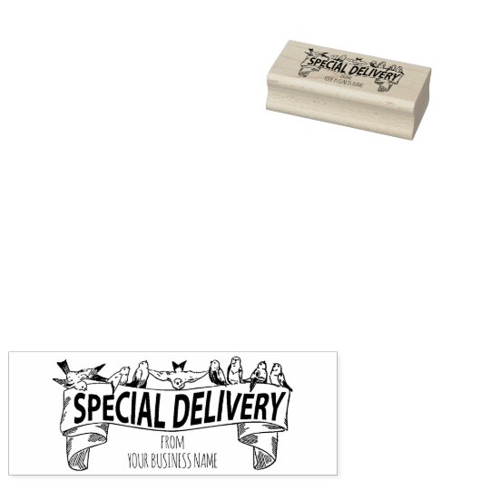 Speciale levering van aangepaste bedrijfspakketten rubberstempel (Gestempeld)