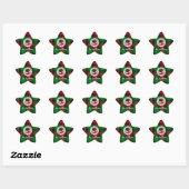 Speciale levering van de kerstman Kerstcadeau  Ster Sticker (Vel)