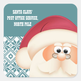 Speciale levering van het Kerst sticker Noordpool