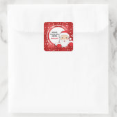 Speciale levering van het Kerst sticker Noordpool (Tas)