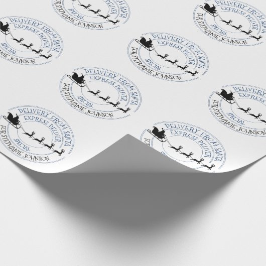 Speciale levering van kerstcadeau Santa Cadeaupapier (Hoek)