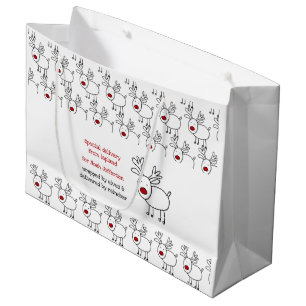 Speciale Levering van Lapland Doodle Rendier Kinde Groot Cadeauzakje