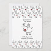 Speciale levering van Lapland Gepersonaliseerde Ki Feestdagenkaart (Voorkant)