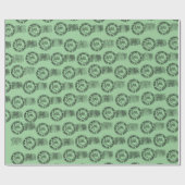 Speciale levering van Northpole door Sleigh Cadeaupapier (Vlak)