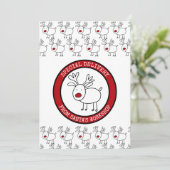 Speciale levering van Santas Workshop Gepersonalis Feestdagenkaart (Staand voorkant)