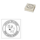 Speciale levering van Santas Workshop Rubberstempel (Gestempeld)