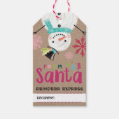 Speciale levering van Sinterklaas | Niet gluren Cadeaulabel (Voorkant)