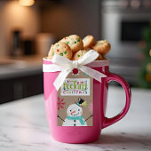 Speciale levering van Sinterklaas | Niet gluren Cadeaulabel