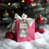 Speciale levering van Sinterklaas | Niet gluren Cadeaulabel