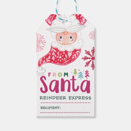 Speciale levering van Sinterklaas | Niet gluren Cadeaulabel (Voorkant)