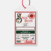 Speciale levering vanaf de kerstman | CadeauLabel (Voorkant)