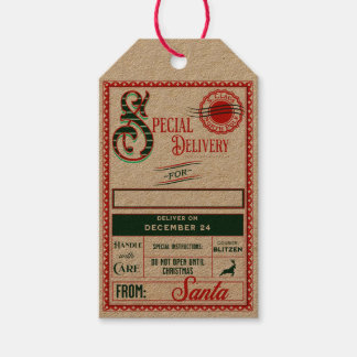 Speciale levering vanaf de kerstman | CadeauLabel