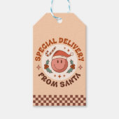 Speciale levering vanaf de kerstman cadeaulabel (Voorkant)