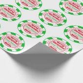 Speciale levering vanaf de naam van de Santa Custo Cadeaupapier (Hoek)