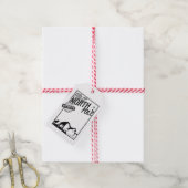 Speciale levering vanaf de Noordpool Gift Label Cadeaulabel (Met Touw)