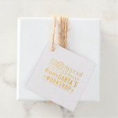 Speciale levering vanaf de workshop van de kerstma bedankjes labels (Met doos)