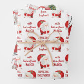 Speciale levering vanaf kerstset inpakpapier vel (In situ)