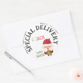 Speciale levering vanaf Santa Kerst sticker (Envelop)