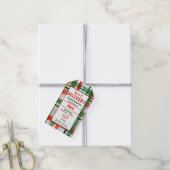 Speciale levering vanaf Santa's Workshop Label Cadeaulabel (Met Touw)