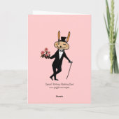 Speciale levering Verjaardag Kaart (Achterkant)