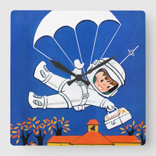 Speciale levering vierkante klok (Voorkant)