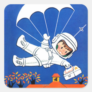 Speciale levering vierkante sticker