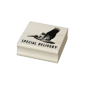 speciale levering vliegende pelikaan rubberstempel (Stempel)