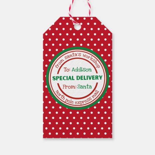 Speciale levering voor aangepast cadeau-Label van  Cadeaulabel (Voorkant)