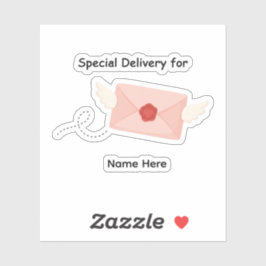 Speciale Levering Voor Aangepaste Naam Vliegende E Sticker
