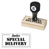 Speciale levering voor de kerstman rubberstempel (Gestempeld)