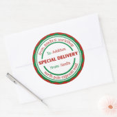 Speciale levering voor persoonlijke sticker van de (Envelop)