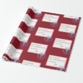 Speciale levering voor Santa's Workshop Cadeaupapier (Uitgerold)