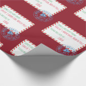 Speciale levering voor Santa's Workshop Cadeaupapier (Hoek)