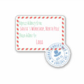 Speciale levering voor Santa's Workshop Sticker (Voorkant)