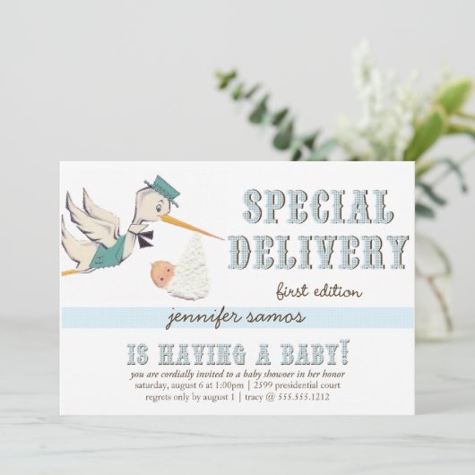 Speciale levering -  winkel kaart (Staand voorkant)