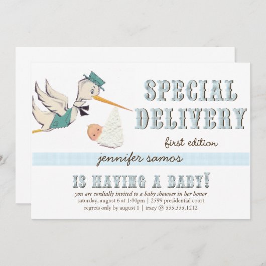 Speciale levering -  winkel kaart (Voorkant / Achterkant)