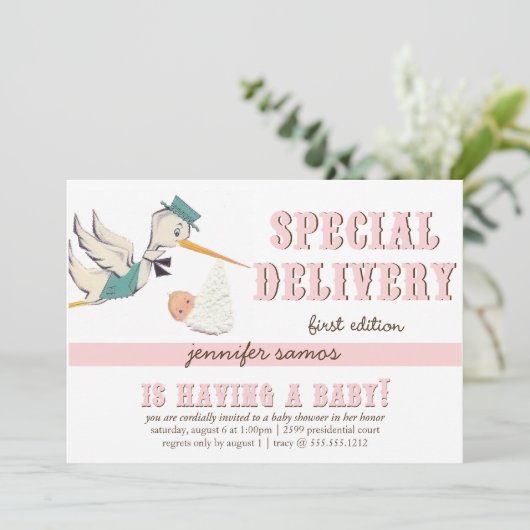 Speciale levering -  winkel kaart (Staand voorkant)