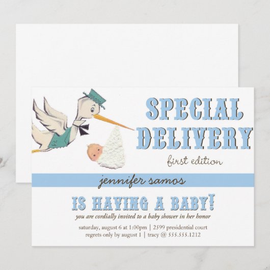 Speciale levering - winkel kaart (Voorkant / Achterkant)