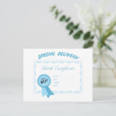 Speciale Leveringsjongen Briefkaart (Staand voorkant)