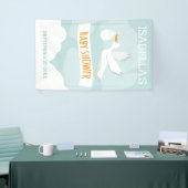 Speciale leveringswinkel Genderneutraal Baby showe Spandoek (Beurs)