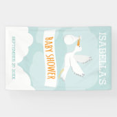 Speciale leveringswinkel Genderneutraal Baby showe Spandoek (Horizontaal)