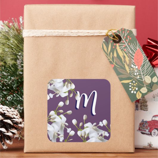 SPECIALE LIEFDE GIFT VOOR MOEDER VIERKANTE STICKER (Feestdagen)