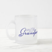 Speciale liefde voor opa matglas koffiemok (Links)