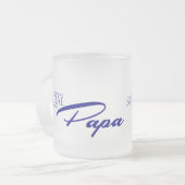 Speciale liefde voor Papa Matglas Koffiemok (Voorkant links)