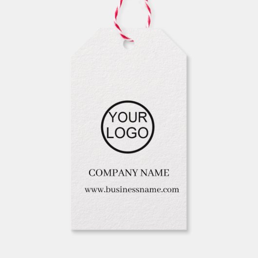 Speciale Logo voor speciale acties voor bedrijven Cadeaulabel (Achterkant)