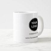 Speciale Logo voor speciale acties voor bedrijven Grote Koffiekop (Voorkant rechts)