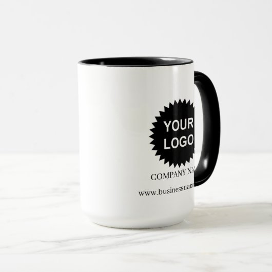 Speciale Logo voor speciale acties voor bedrijven Mok (Voorkant rechts)