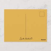 Speciale Looking Glass Tweetle Dee Dum Song  Briefkaart (Achterkant)