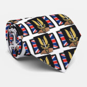 speciale luchtdienst SAS badge zoon reünie dierena Stropdas (Opgerold)